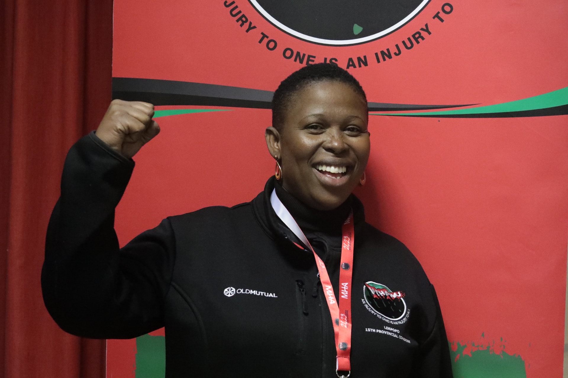Newly Elected Alph Makaleng Regional Deputy Chairperson - Cde Tebogo Mashishi